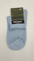 Шкарпетки жіночі Shagal р 23-25, блакитний