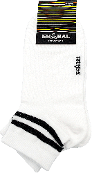 Шкарпетки жіночі Shagal сер. паголенок з малюнком р 23-25, смужки білий
