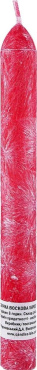 Свічка циліндрична СД (WP00) 20/180 червона 1 шт.