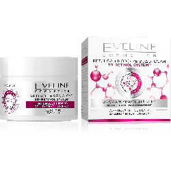 Омолоджуючий крем Eveline- інтенсивний ліфтинг для всіх типів шкіри серії ретинол + морські водолорслі, 50мл