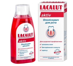 Ополіскувач для рота раствор Lacalut Aktiv 300 мл