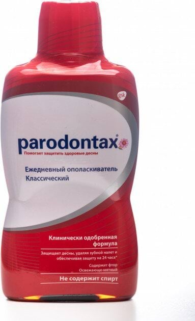 Ополаскиватель полости рта Пародонтакс без спирта 500 мл