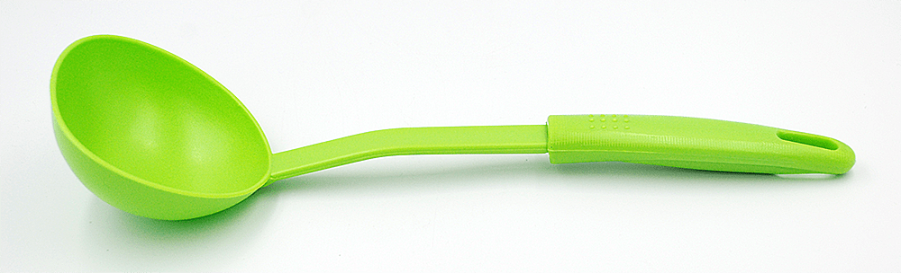 Половник для супов салатового цвета,1 шт