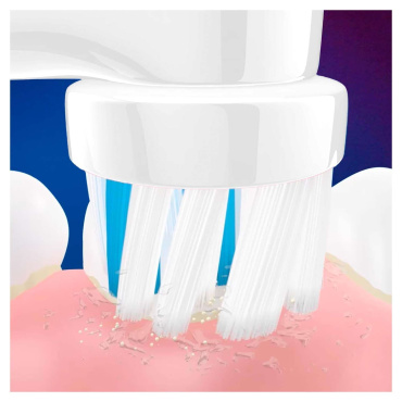 Зубна щітка електрична дитяча Oral-B Stages Power Frozen D100,413,2K тип 3710, 1 шт фото 3