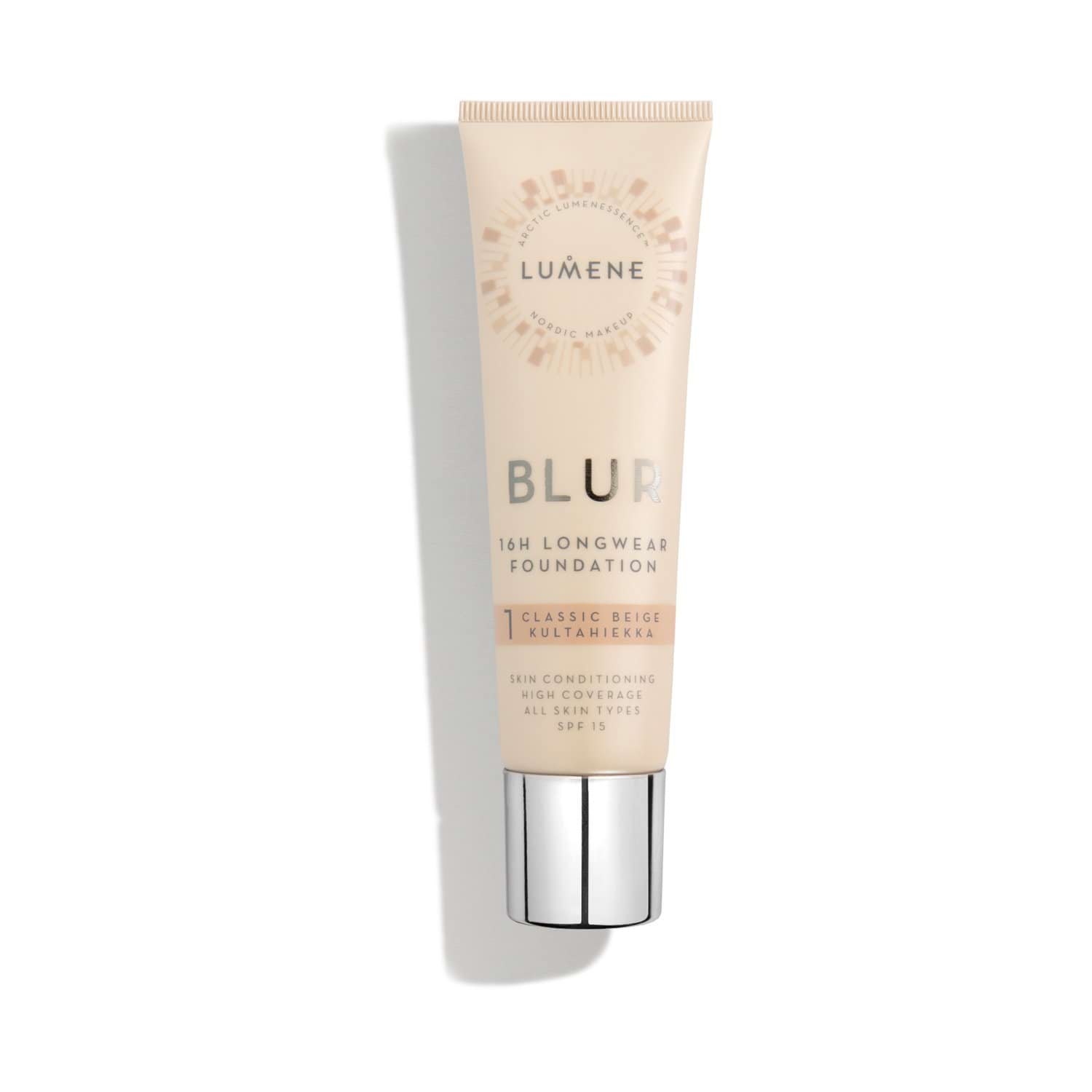 Стойкая тональная основа Lumene BLUR SPF 15 1, 30 мл