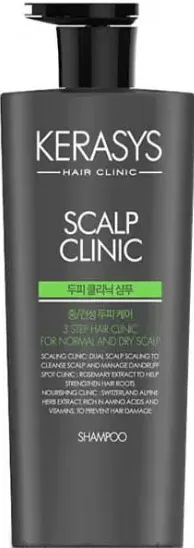 Шампунь Kerasys Scalp Clinic Plus Shampoo для шкіри голови 600 мл