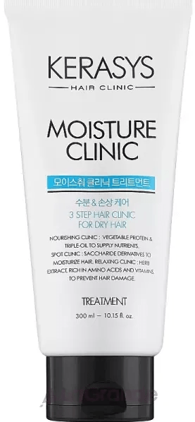 Маска для волос Kerasys Moisture Clinic Treatments концентрированная, увлажняющая 300 мл