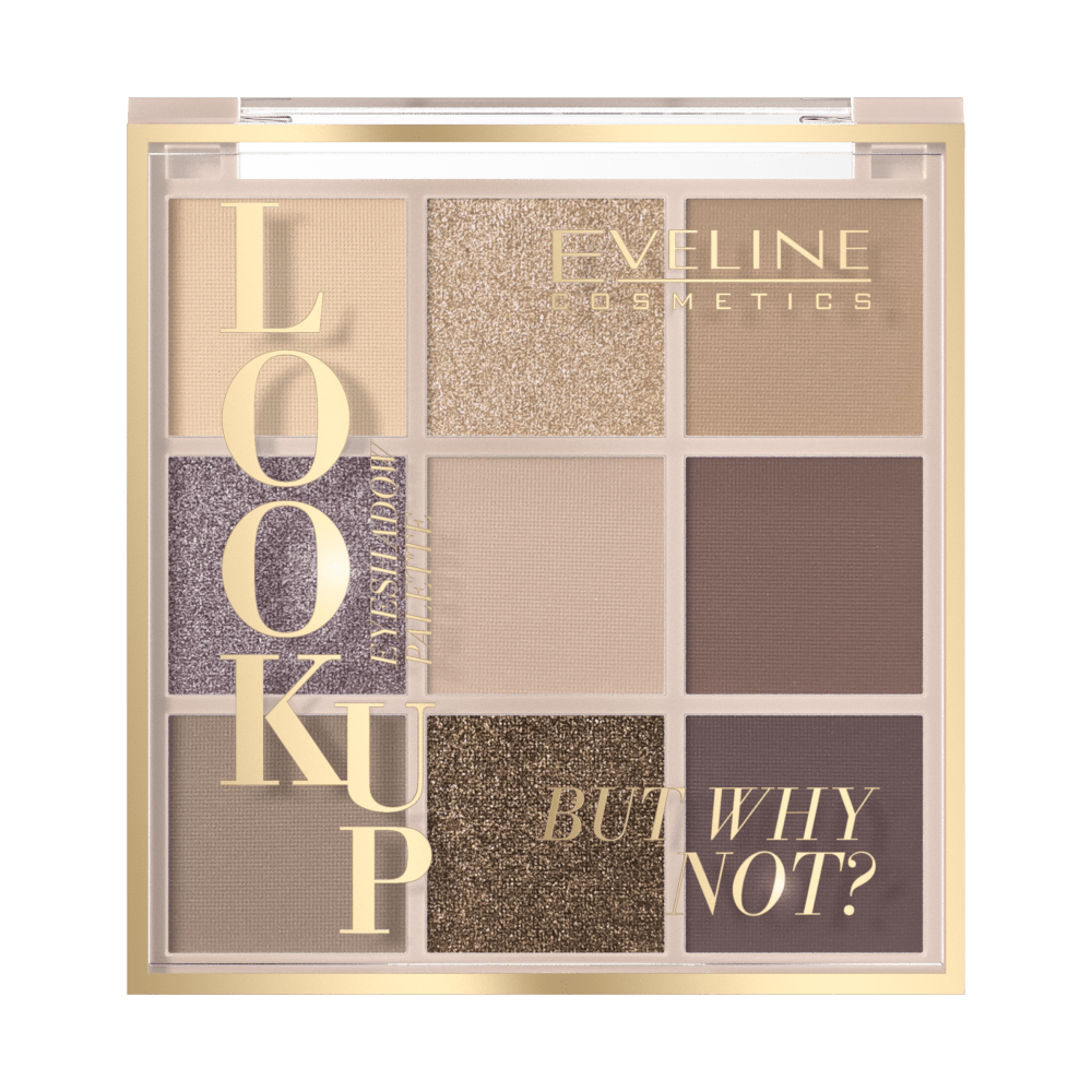 Палетка теней для век 9 тонов BUT WHY NOT, 10,8 г