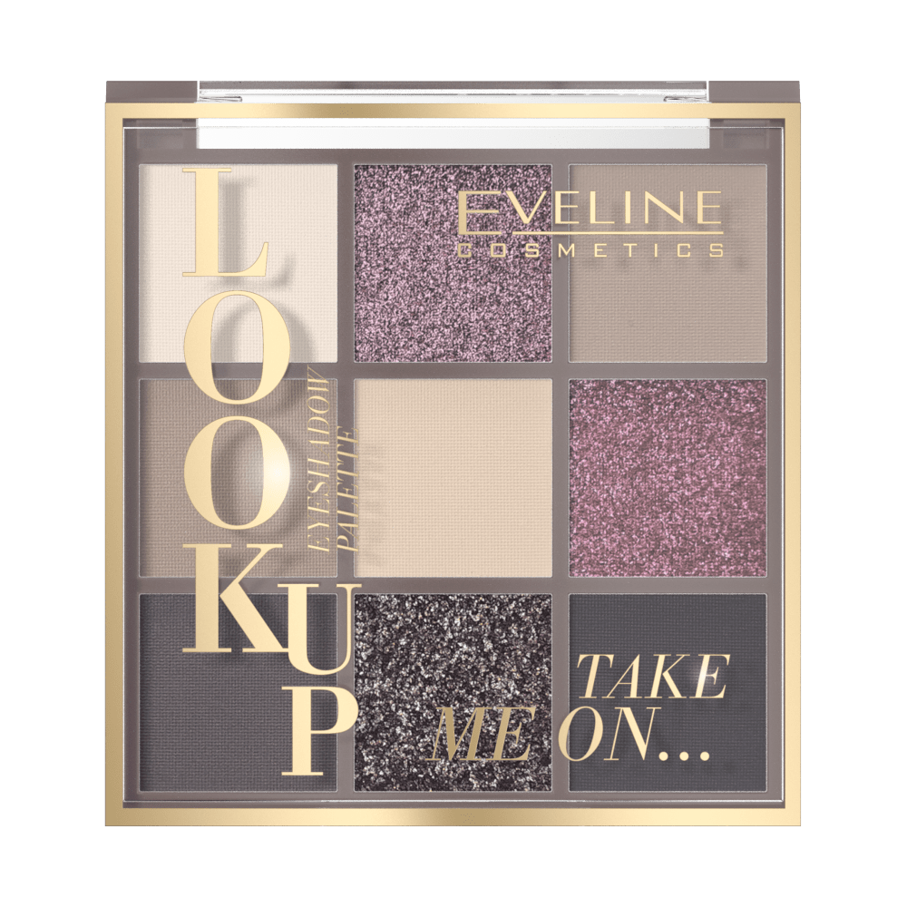 Палетка теней для век 9 тонов TAKE ME ON, 10,8 г