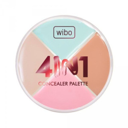 Палитра-консиллер Wibo 4in1 Concealer Palette 4 в 1, 15.5 г