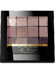 Палитра теней для век Eveline Cosmetics All In One Eyeshadow Palette №02 ROSE 12 г