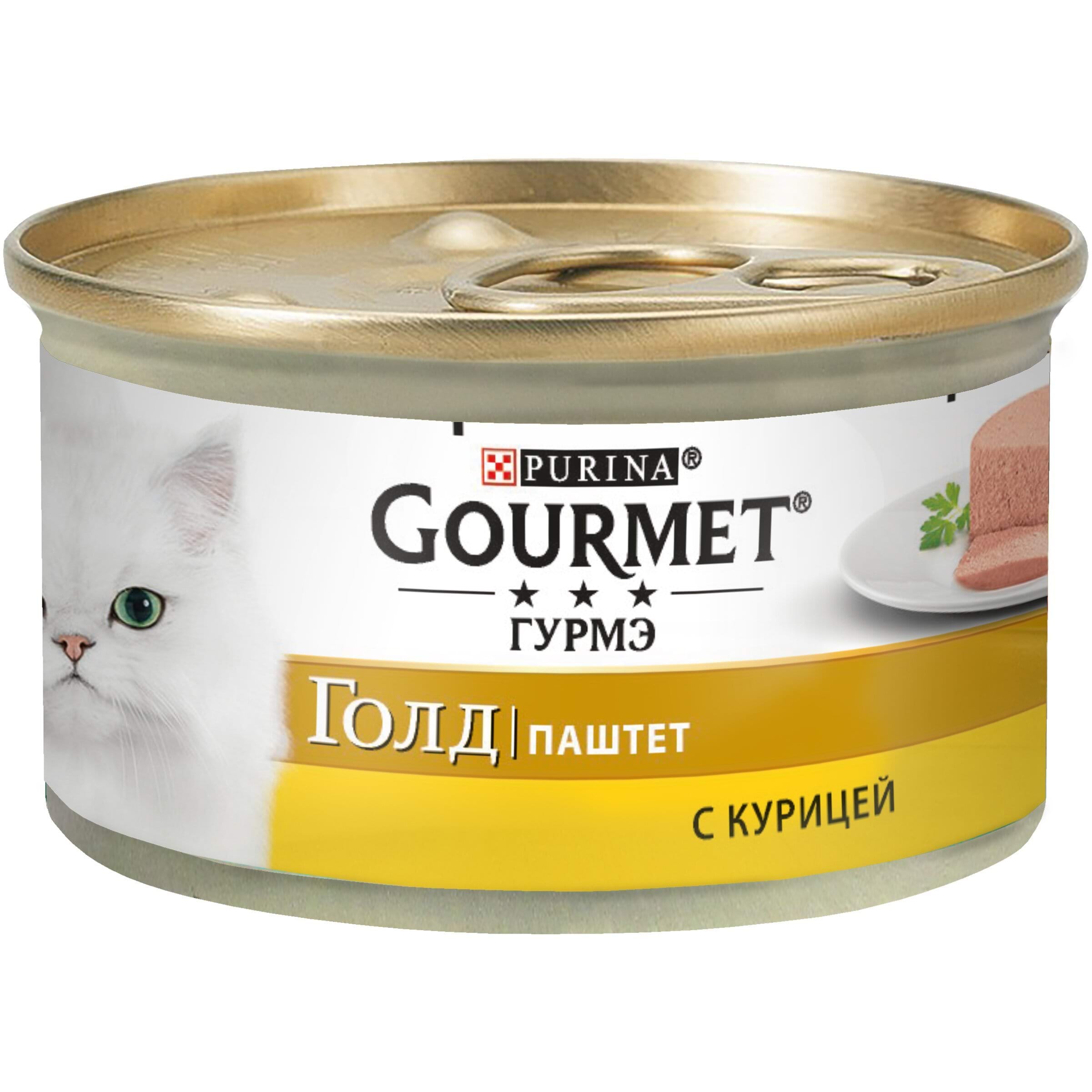 Паштет з куркою Gourmet Gold ж/б, 85 г