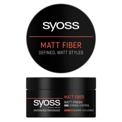 Матовая паста для волос Syoss Matt Fiber Фиксация 4, 100 мл