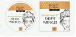 Патчи под глаза гидрогелевые золотые BeautyDerm Bye Bye wrinkles, 60 шт