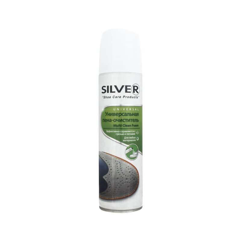 Пена-Очиститель Silver для всех типов кожи и текстиля, 150 мл.