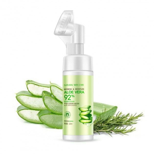 Пінка для вмивання BIOAQUA Aloe Vera Refresh and Moisture 120 мл