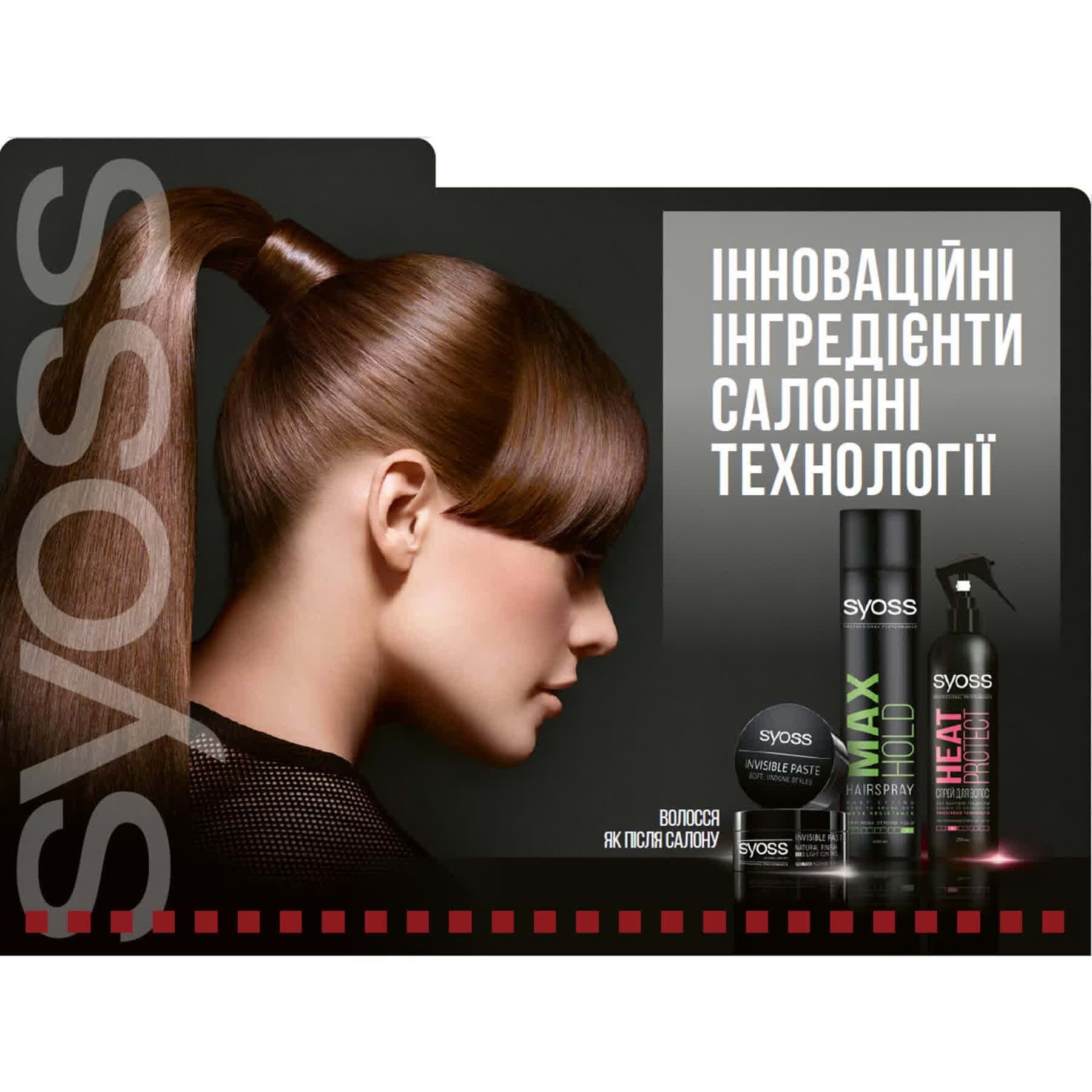 Пенка-мусс для волос SYOSS Flexible Volume (фиксация), 250 мл