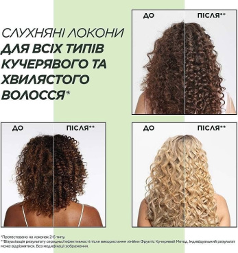 Несмываемый спрей Garnier Fructis Curls Method для волнистых и кудрявых волос 150 мл фото 5