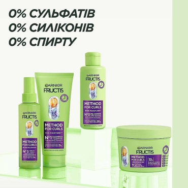 Несмываемый спрей Garnier Fructis Curls Method для волнистых и кудрявых волос 150 мл фото 8