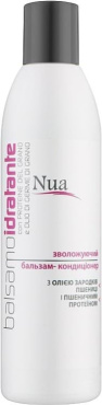Бальзам-кондиціонер зволожуючий Nua з олією зародків пшениці 250 мл