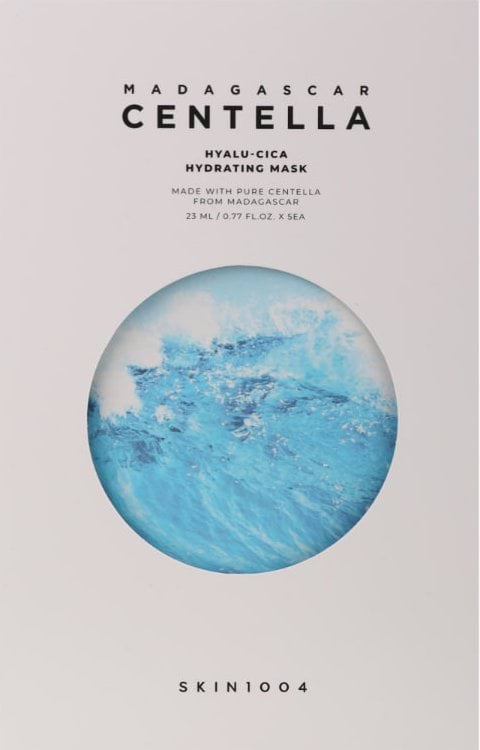 Гиалуроновая тканевая маска Skin1004 Centella Hyalu-Cica Hydrating Mask с экстрактом центеллы 5 шт. х 23 мл