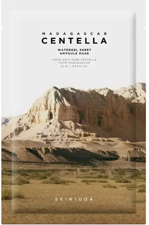 Тканинна маска Skin1004 Madagascar Centella Watergel Sheet Ampoule Mask зволожувальна 25 мл