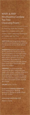 Пінка для вмивання Mary & May Houttuynia Cordata Tea Tree 150 мл фото 2