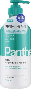 Шампунь Kerasys Derma & More Panthenol Itching Scalp Dandruff Care Shampoo проти лупи 600 мл