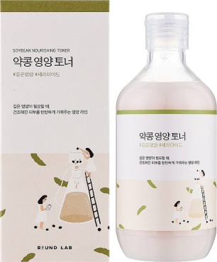 Поживний тонер Round Lab Soybean Nourishing Toner з екстрактом чорних соєвих бобів 300 мл фото 1