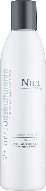 Шампунь для волосся Nua Відновлюючий з екстрактом вівса та насінням льону 250 мл