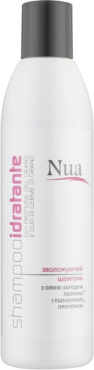 Шампунь для волосся Nua зволожуючий з олією зародків пшениці 500 мл