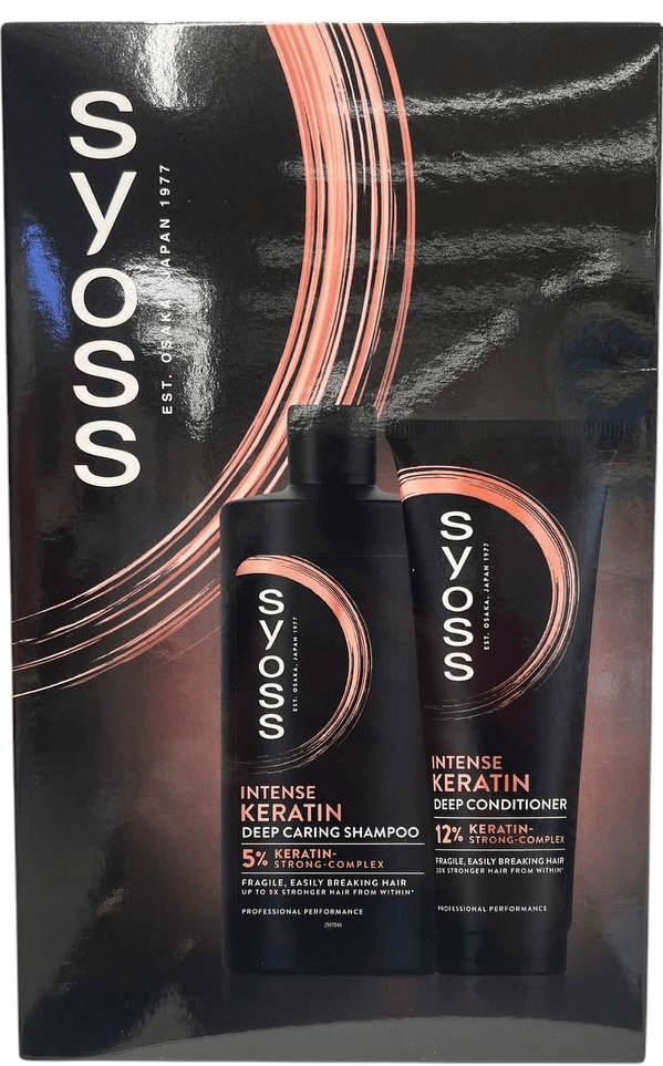 Набір Syoss Keratin шампунь для волосся 440 мл+кондиціонер для волосся 250 мл 1 штука