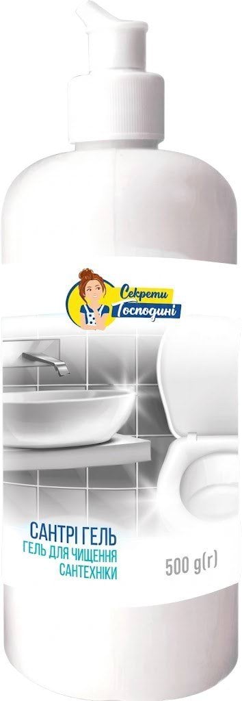 Гель для чистки Секреты Хозяйки Сантри 500 г