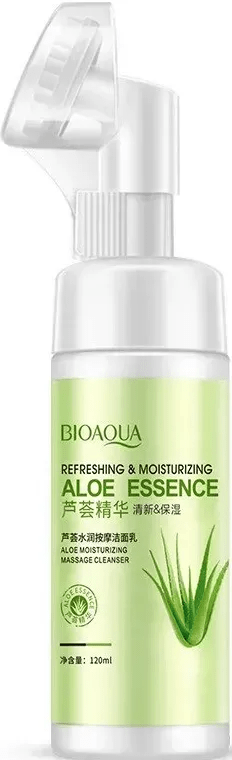 Пінка для вмивання BIOAQUA Aloe Vera Refresh and Moisture 120 мл