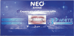 Полоски для отбеливания зубов NEO SHINE 3 шт