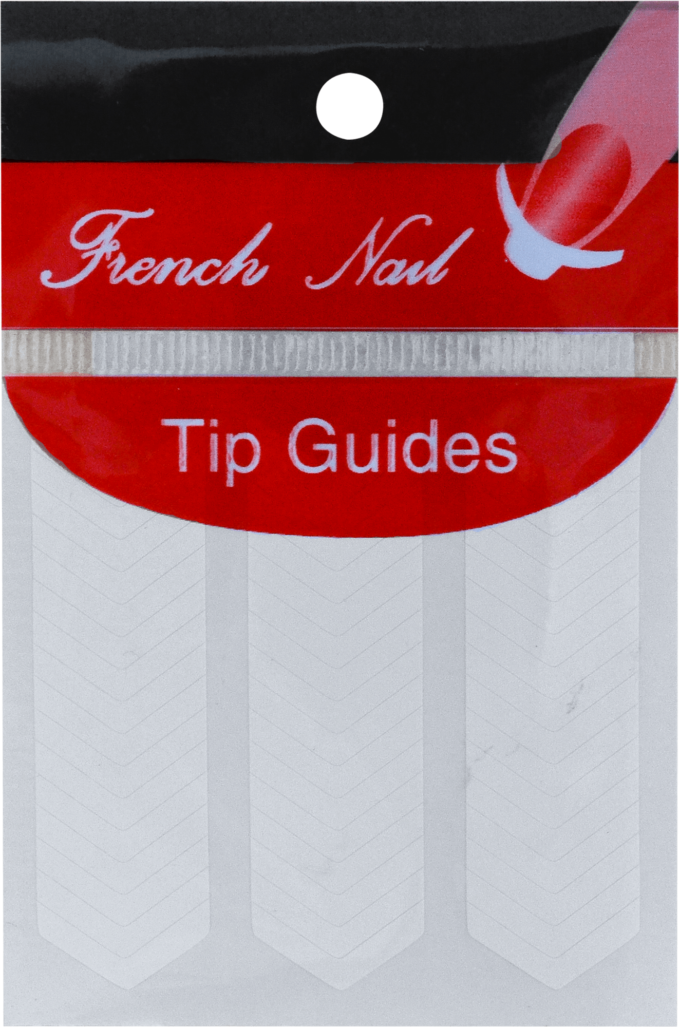 Смужки самоклеючі для френч манікюру, 1 уп