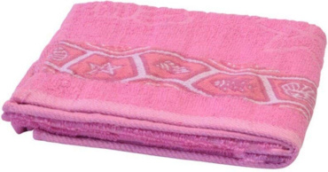 Полотенце для бани Lotti Океан розовый 70 * 140 см, 1 шт