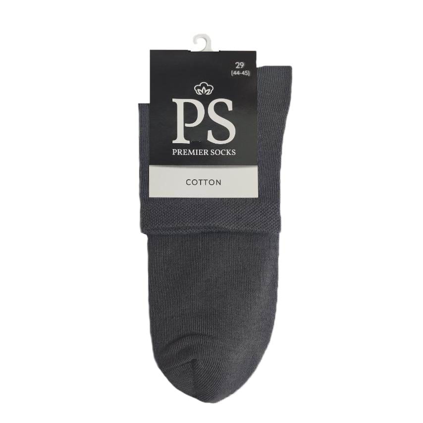 Premier Socks Носки мужские средний поголенок арт.559 г.25, черный
