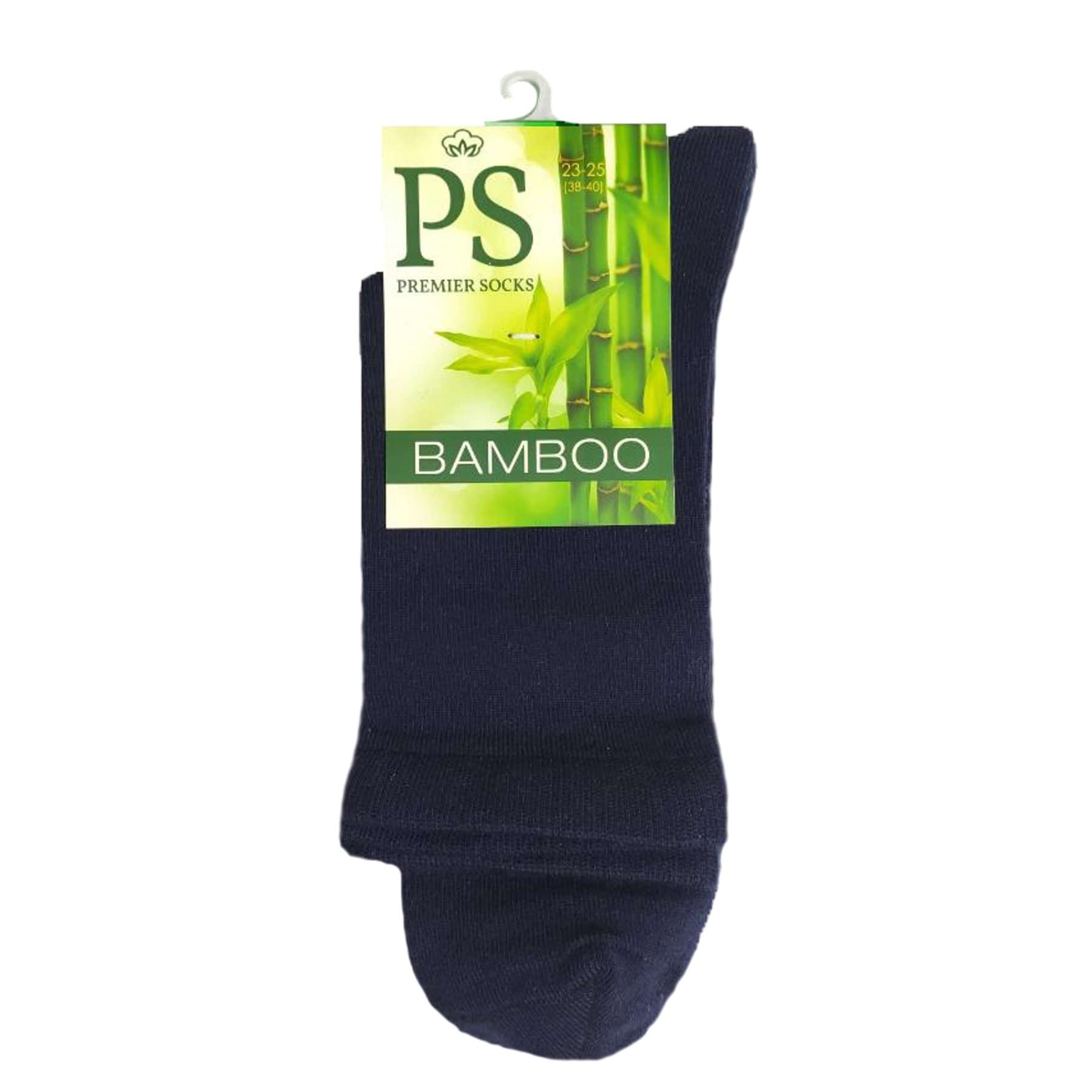 Premier Socks Носки женские классические Бамбук темно синий р.23-25