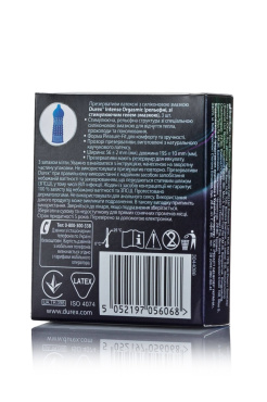 Презервативи Durex Intense Orgasmic латексні з силіконовою змазкою, 3 шт фото 2