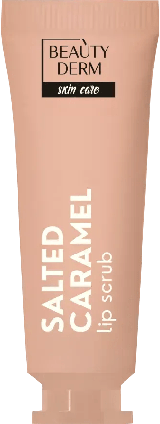 Скраб для губ Beauty Derm Salted Caramel з маслом ши та оливи 10 мл