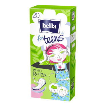 Прокладки ежедневные For Teens relax Bella, 20 шт фото 1