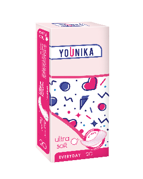 Прокладки щоденні YOUNIKA Ultra Soft, 20 шт,