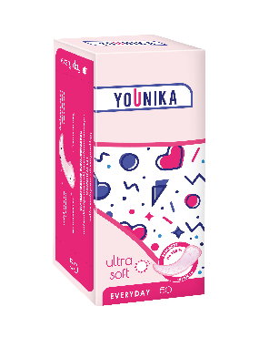 Прокладки щоденні YOUNIKA Ultra Soft, 50 шт,