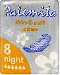 Гигиенические прокладки Palomita Thin&Soft silk net night, 8 шт