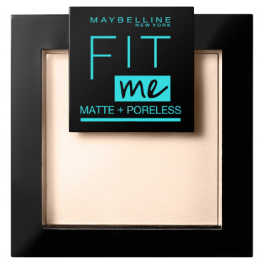 Пудра для обличчя Maybelline New York Fit me Matte&Poreless PWD, відтінок 105 Натурально-бежевий, 9 г