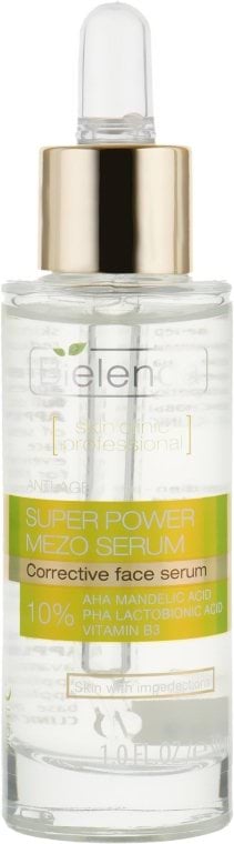 Сыворотка для лица Bielenda Skin Clinic Professional с миндальной и лактобионовой кислотами 30 мл