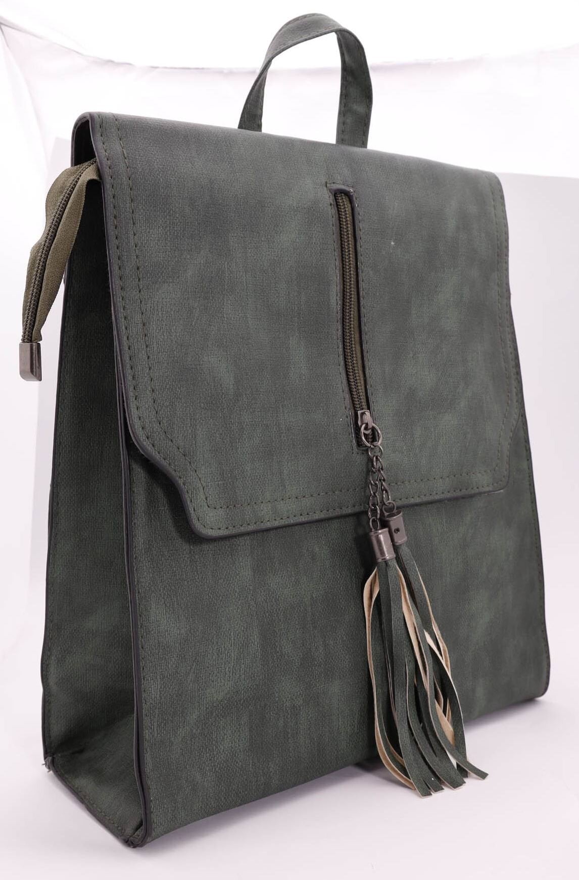Рюкзак женский SKY эко-кожа, цыет: зеленый, голубой, 1 шт