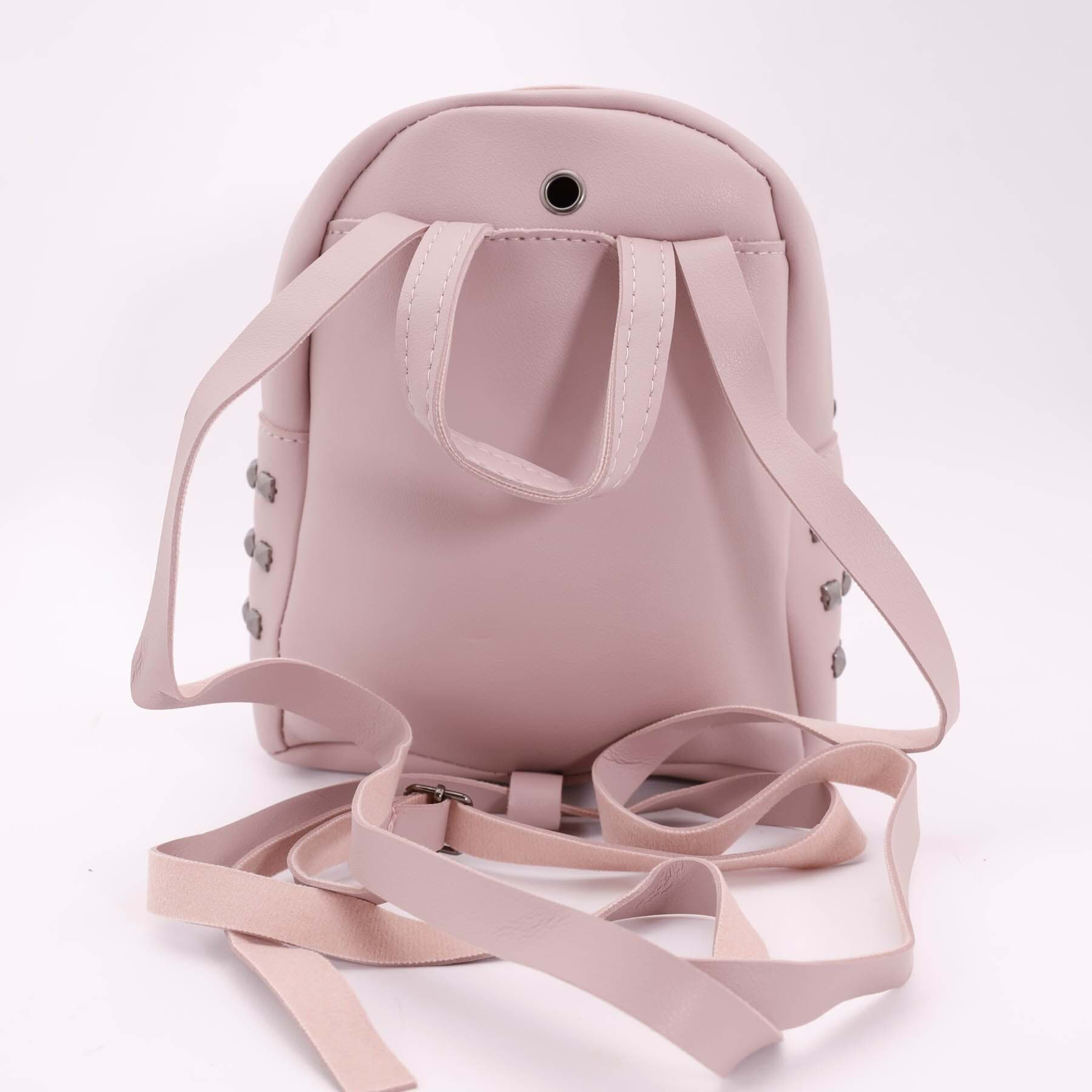 Рюкзак женский SKY эко-кожа, цвет: желтый, розовый, 1 шт