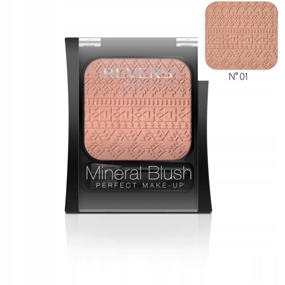 Рум’яна для обличчя REVERS MINERAL BLUSH PERFECT MAKE-UP №1, 7.5 г